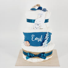 Lade das Bild in den Galerie-Viewer, Windeltorte Aquarell
