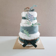 Lade das Bild in den Galerie-Viewer, Windeltorte Aquarell