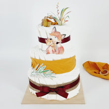 Lade das Bild in den Galerie-Viewer, Windeltorte Aquarell