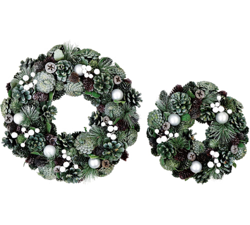 Weihnachtskranz grün