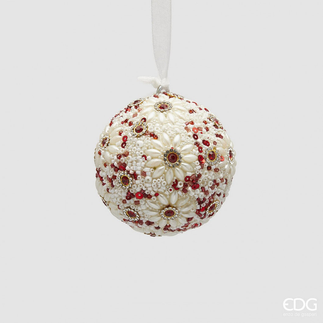 Weihnachtskugel Perle