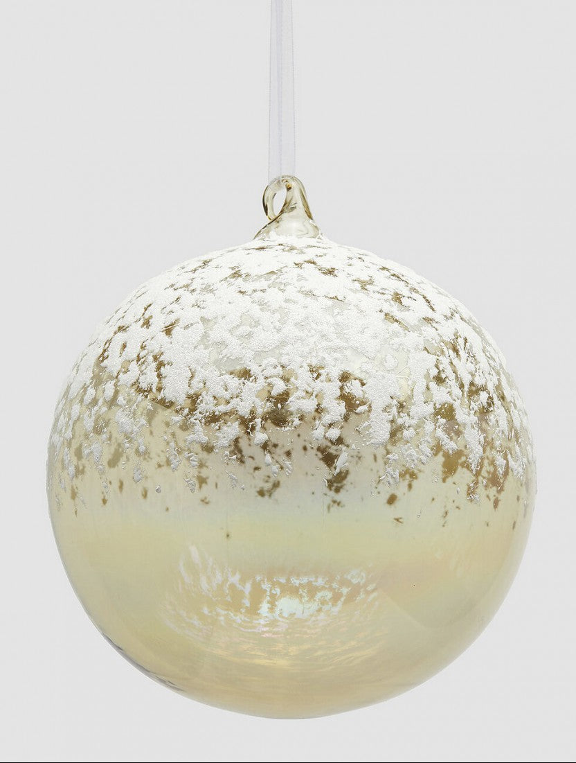 Weihnachtskugel Snowy