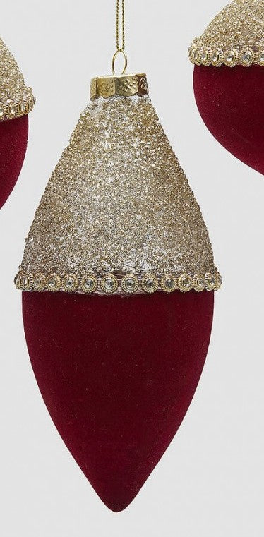 Weihnachtskugel Bicolor